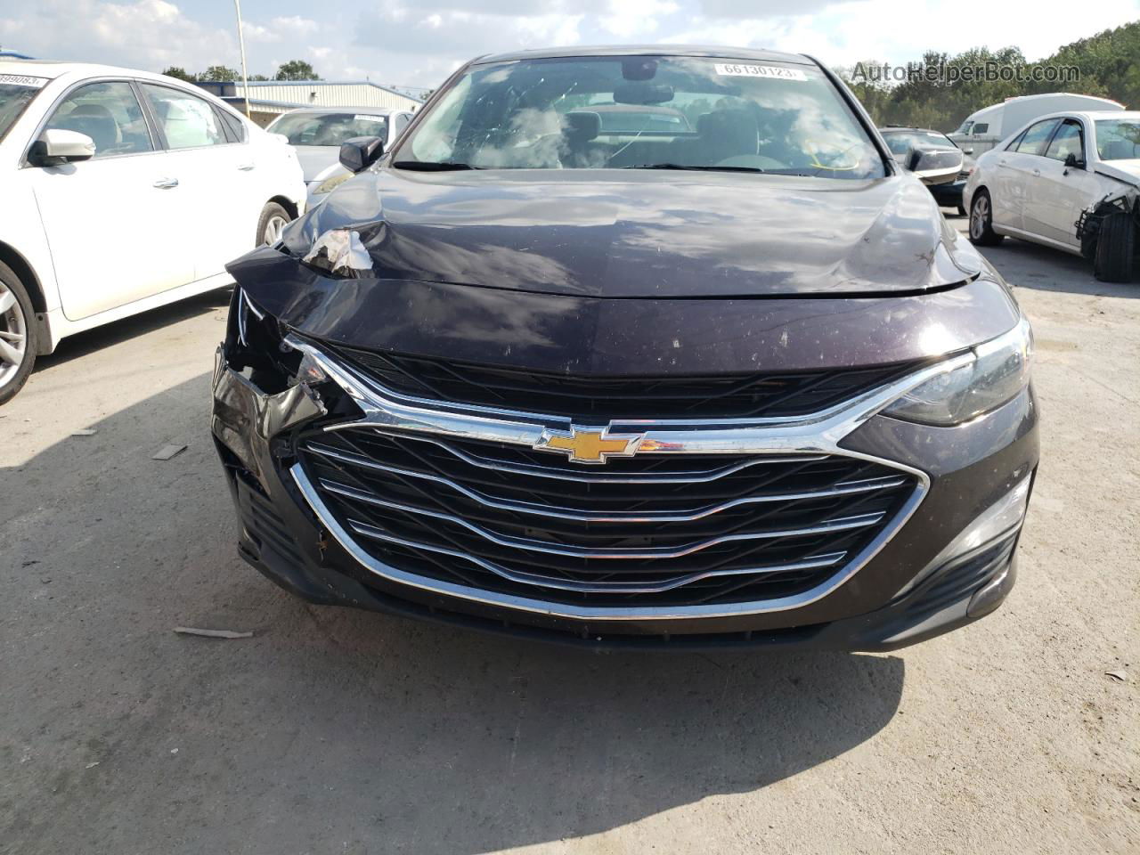 2021 Chevrolet Malibu Lt Burgundy vin: 1G1ZD5ST3MF003180