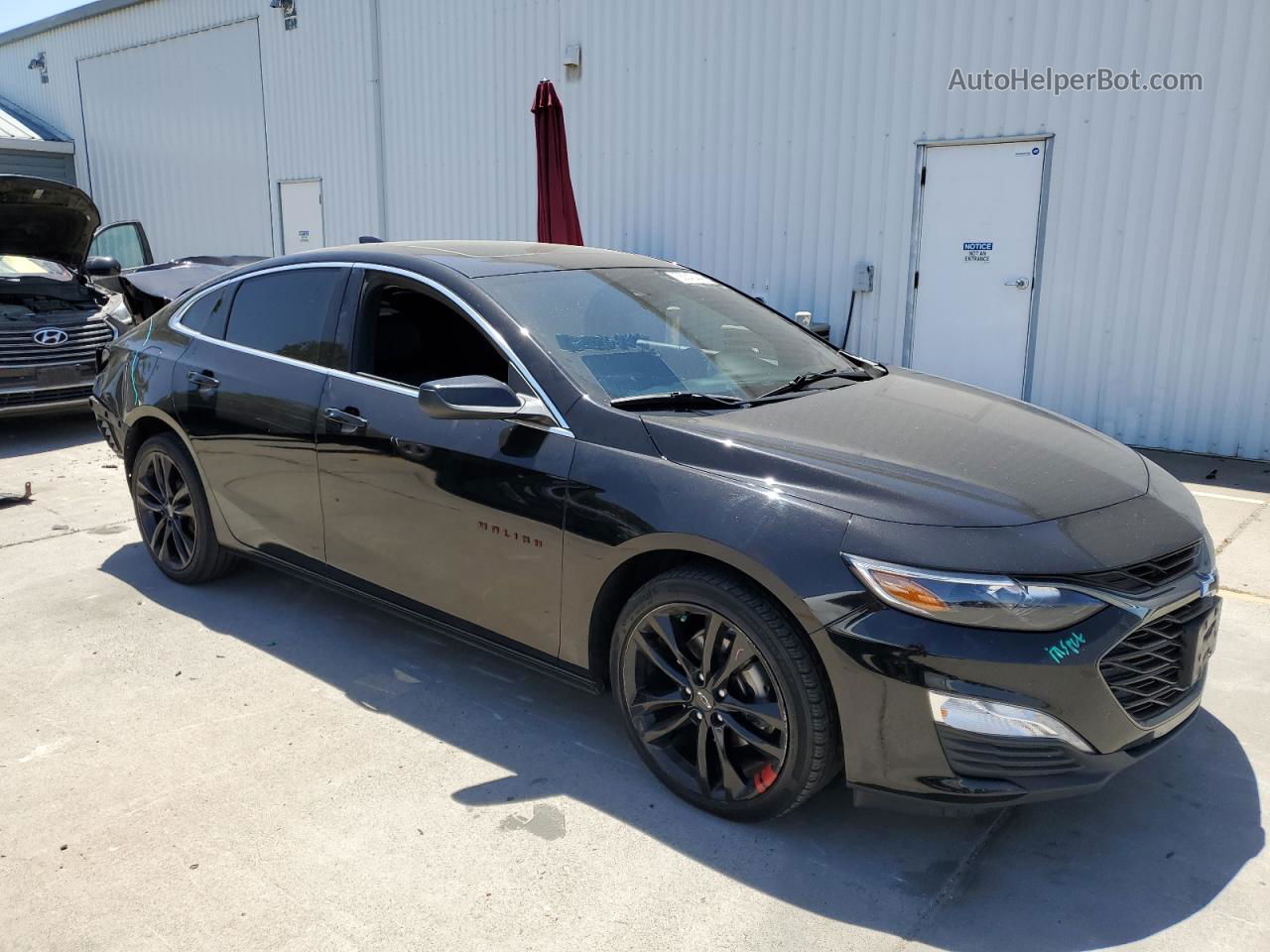 2021 Chevrolet Malibu Lt Black vin: 1G1ZD5ST3MF029228