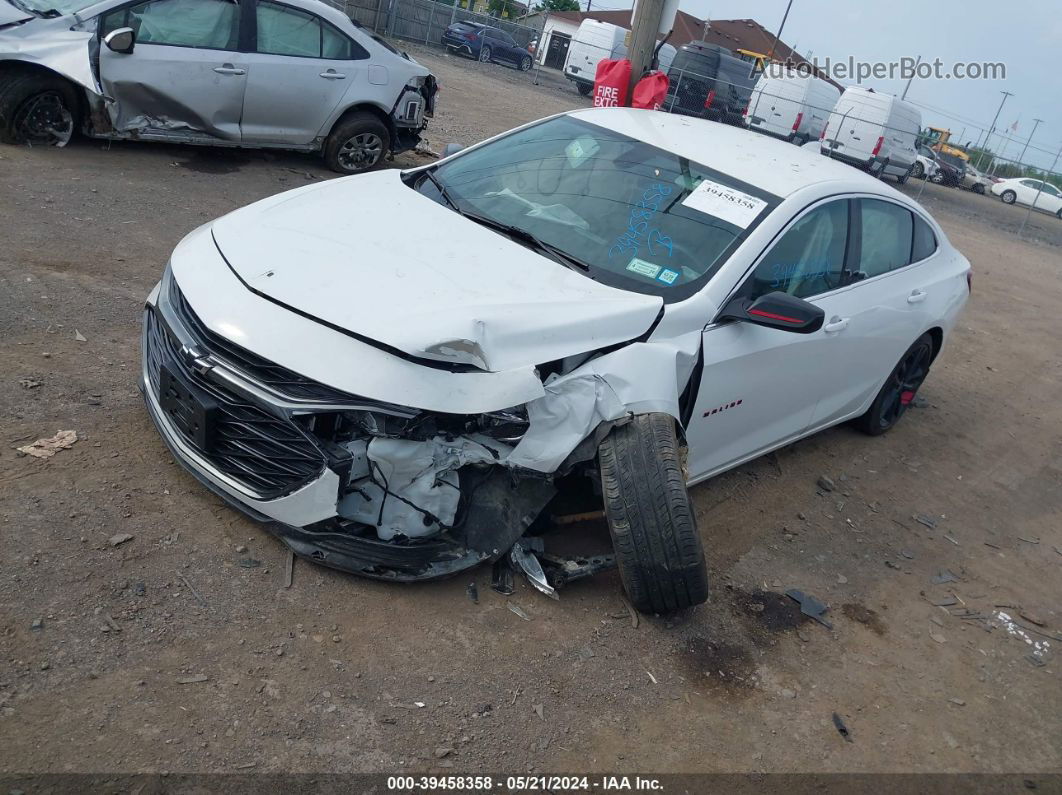 2021 Chevrolet Malibu Fwd Lt White vin: 1G1ZD5ST3MF038432