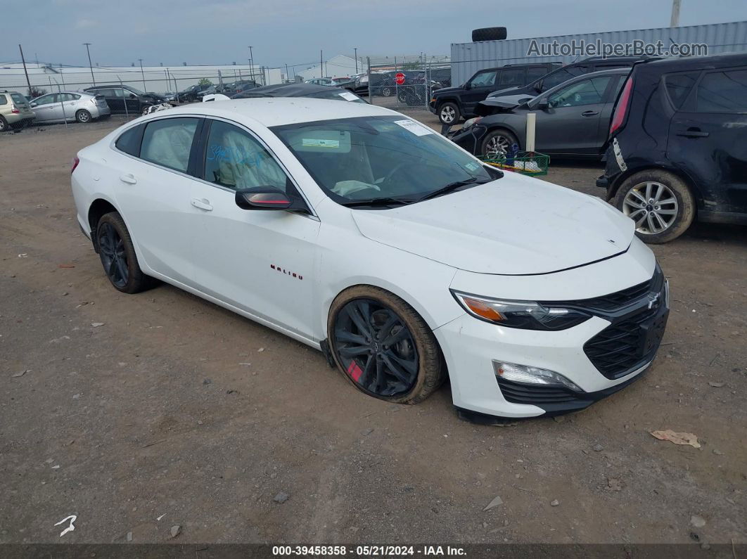 2021 Chevrolet Malibu Fwd Lt White vin: 1G1ZD5ST3MF038432