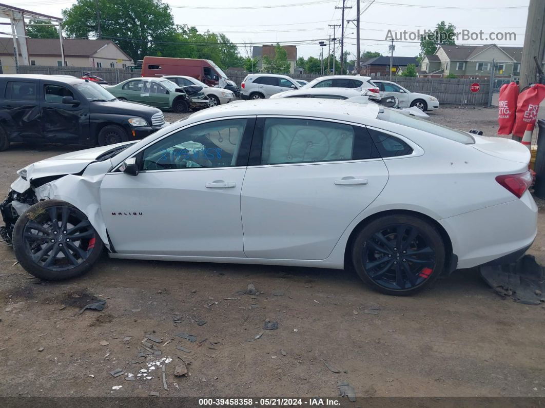 2021 Chevrolet Malibu Fwd Lt White vin: 1G1ZD5ST3MF038432