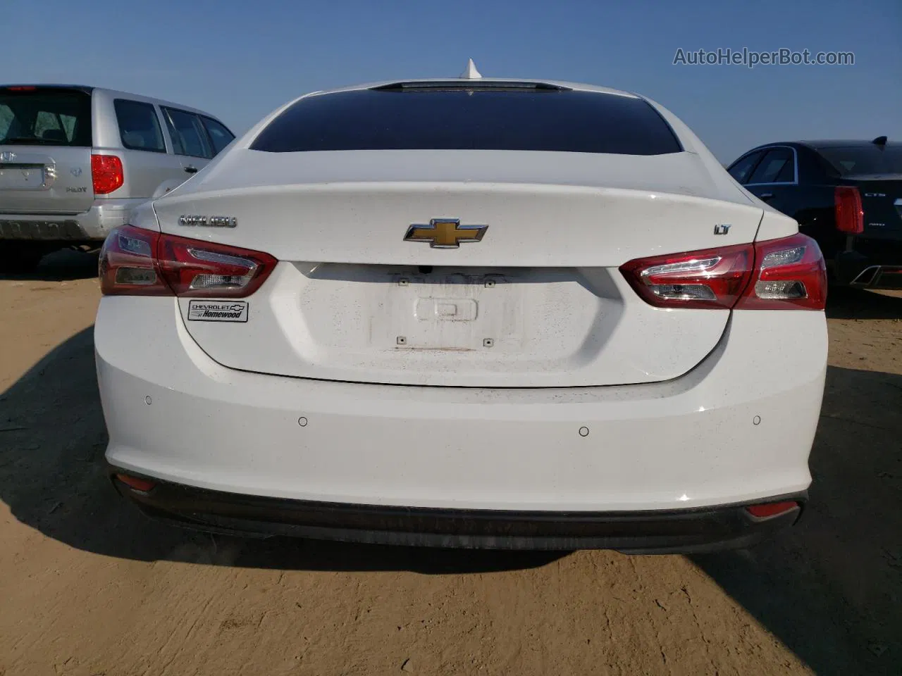 2021 Chevrolet Malibu Lt White vin: 1G1ZD5ST3MF042660