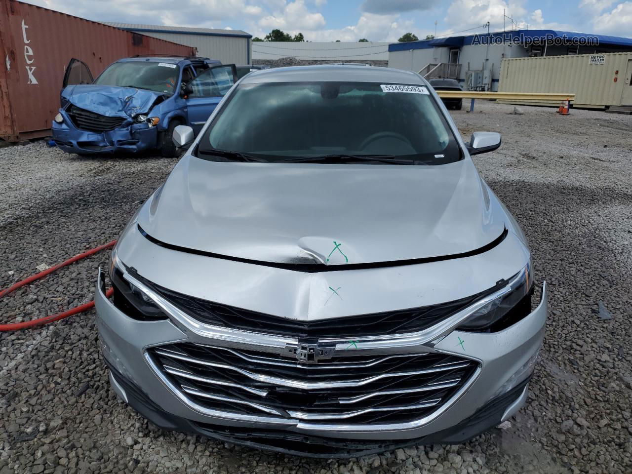 2021 Chevrolet Malibu Lt Серебряный vin: 1G1ZD5ST3MF065274