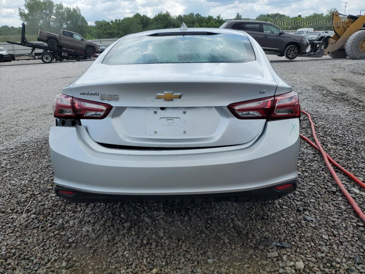 2021 Chevrolet Malibu Lt Silver vin: 1G1ZD5ST3MF065274