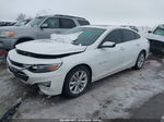 2021 Chevrolet Malibu Fwd Lt White vin: 1G1ZD5ST3MF065419