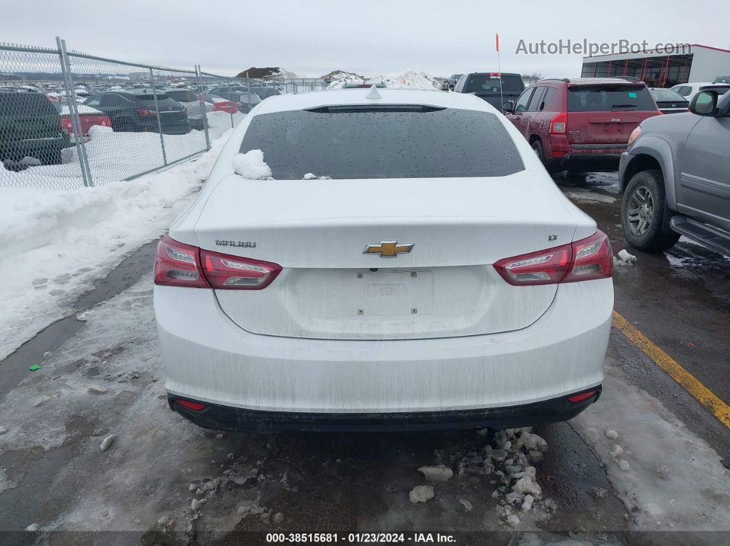 2021 Chevrolet Malibu Fwd Lt White vin: 1G1ZD5ST3MF065419