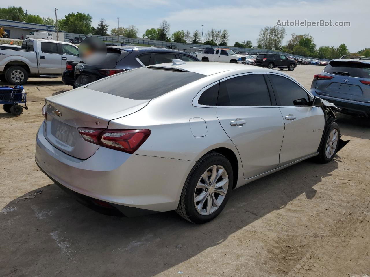 2021 Chevrolet Malibu Lt Blue vin: 1G1ZD5ST3MF071558