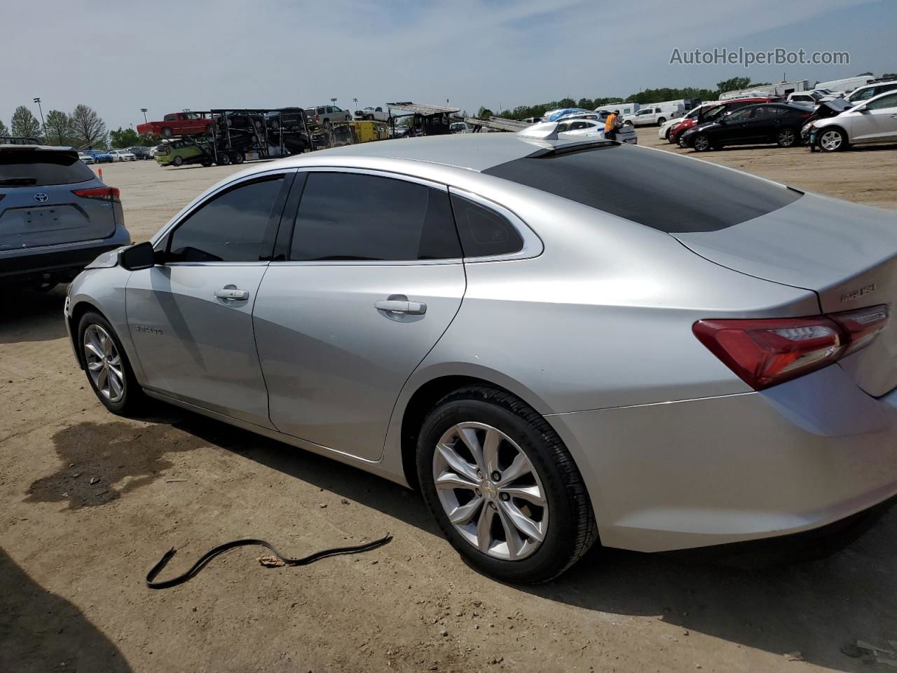 2021 Chevrolet Malibu Lt Blue vin: 1G1ZD5ST3MF071558