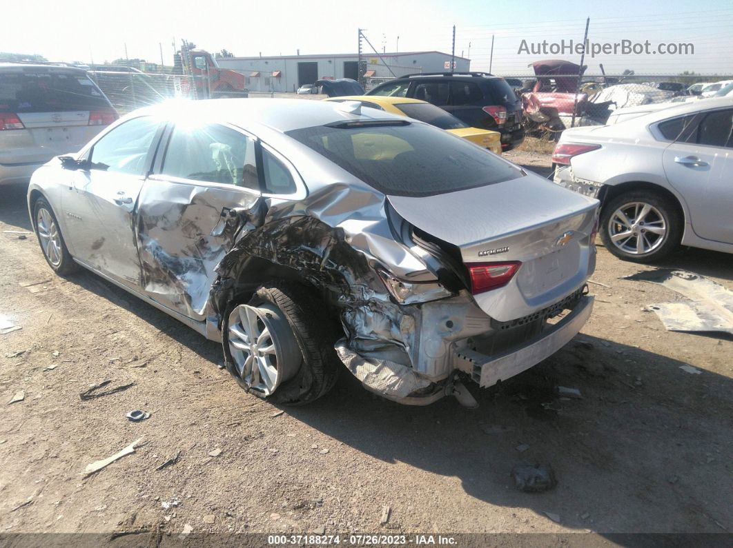 2018 Chevrolet Malibu Lt Silver vin: 1G1ZD5ST4JF122108