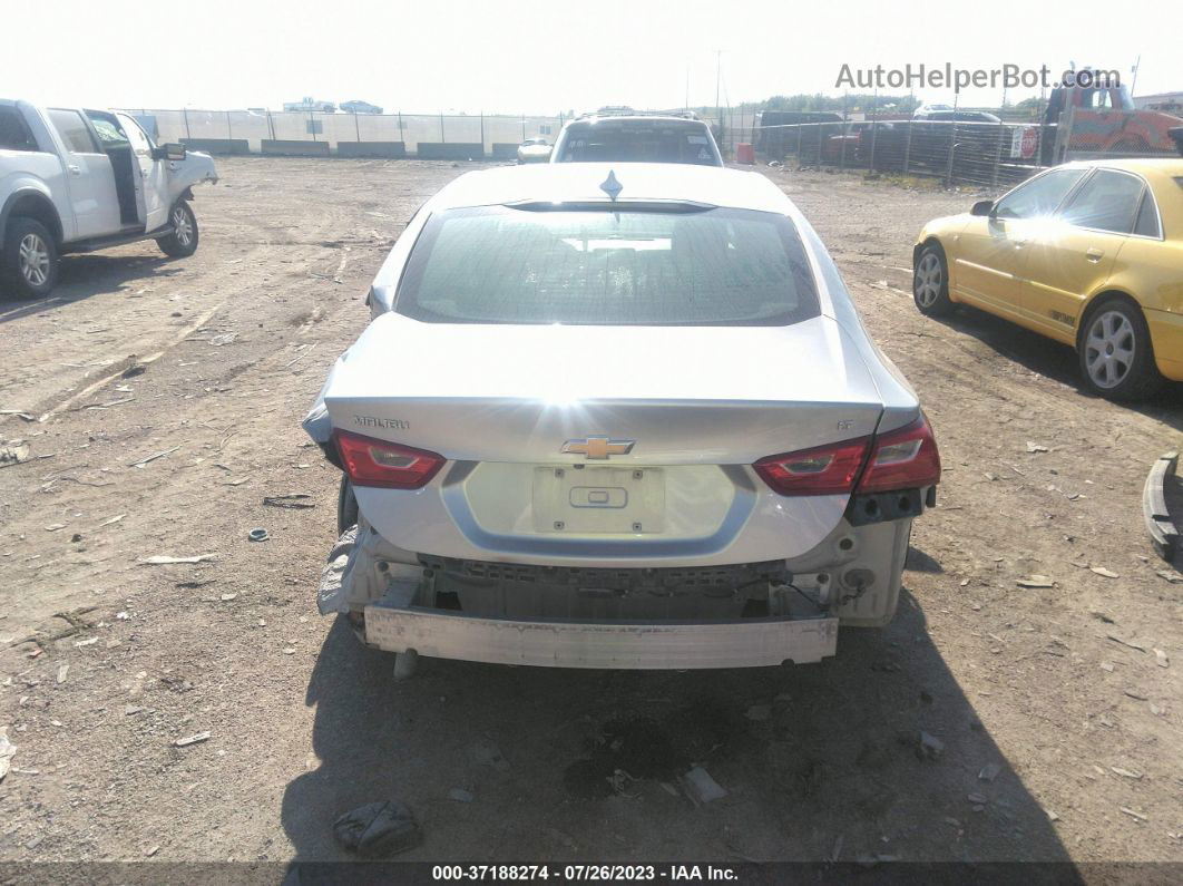 2018 Chevrolet Malibu Lt Silver vin: 1G1ZD5ST4JF122108