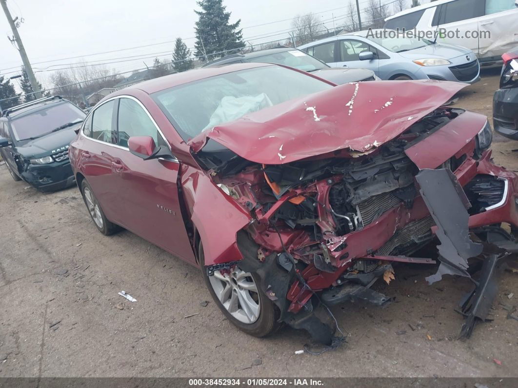 2018 Chevrolet Malibu Lt Red vin: 1G1ZD5ST4JF126899