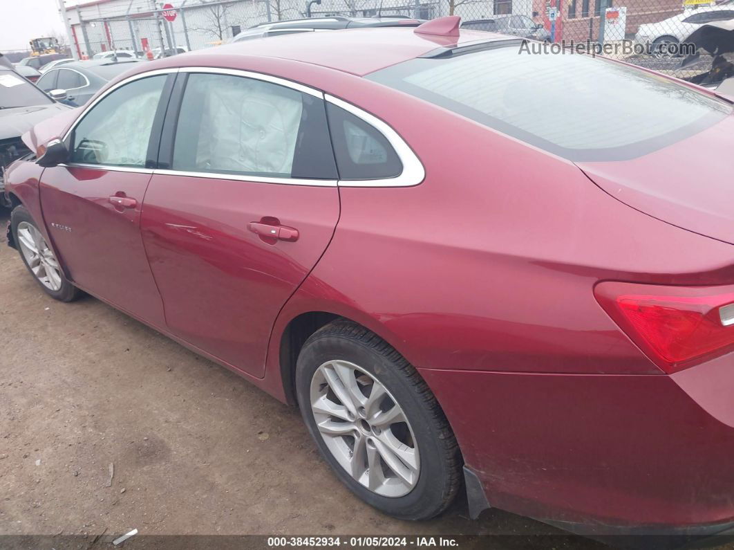 2018 Chevrolet Malibu Lt Red vin: 1G1ZD5ST4JF126899