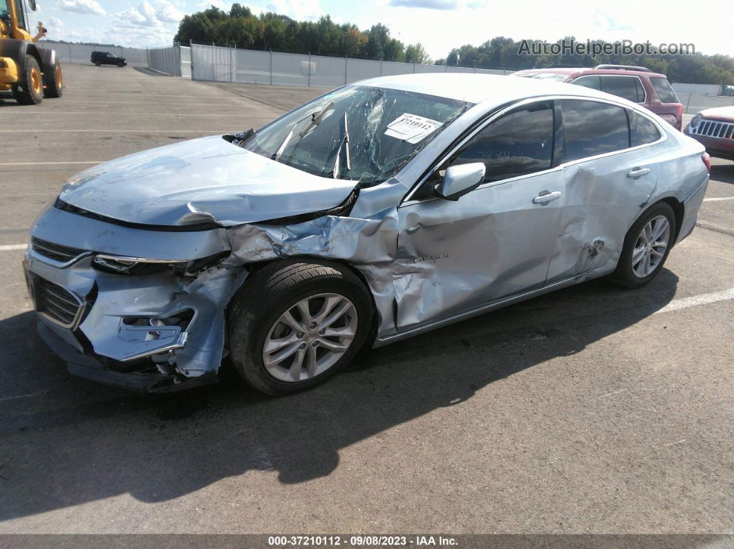 2018 Chevrolet Malibu Lt Silver vin: 1G1ZD5ST4JF127597