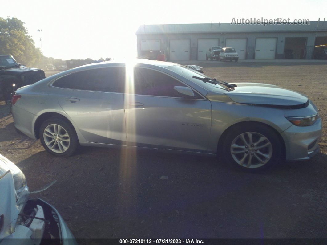 2018 Chevrolet Malibu Lt Silver vin: 1G1ZD5ST4JF127597