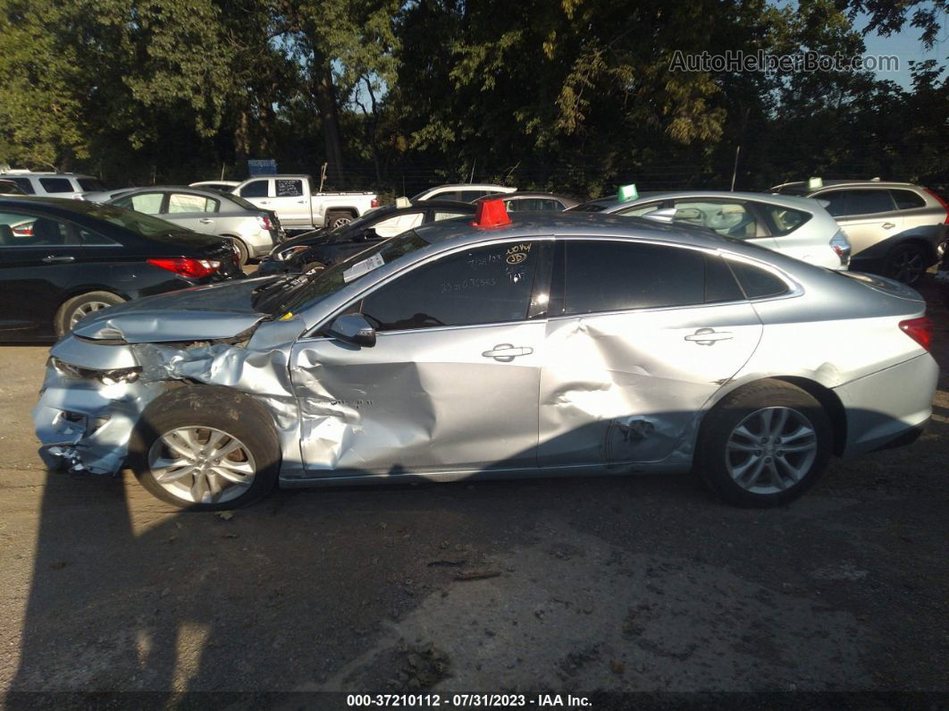 2018 Chevrolet Malibu Lt Silver vin: 1G1ZD5ST4JF127597