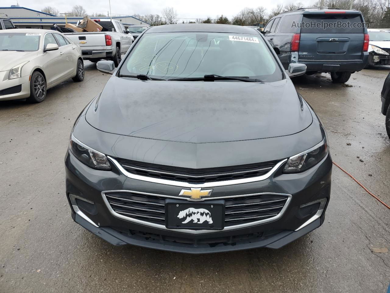 2018 Chevrolet Malibu Lt Угольный vin: 1G1ZD5ST4JF135215