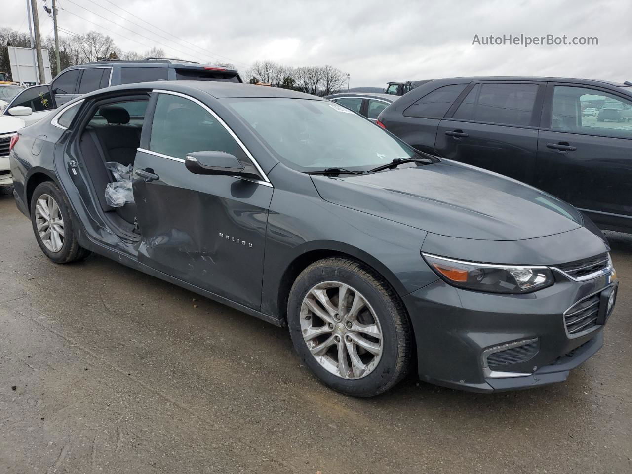 2018 Chevrolet Malibu Lt Угольный vin: 1G1ZD5ST4JF135215