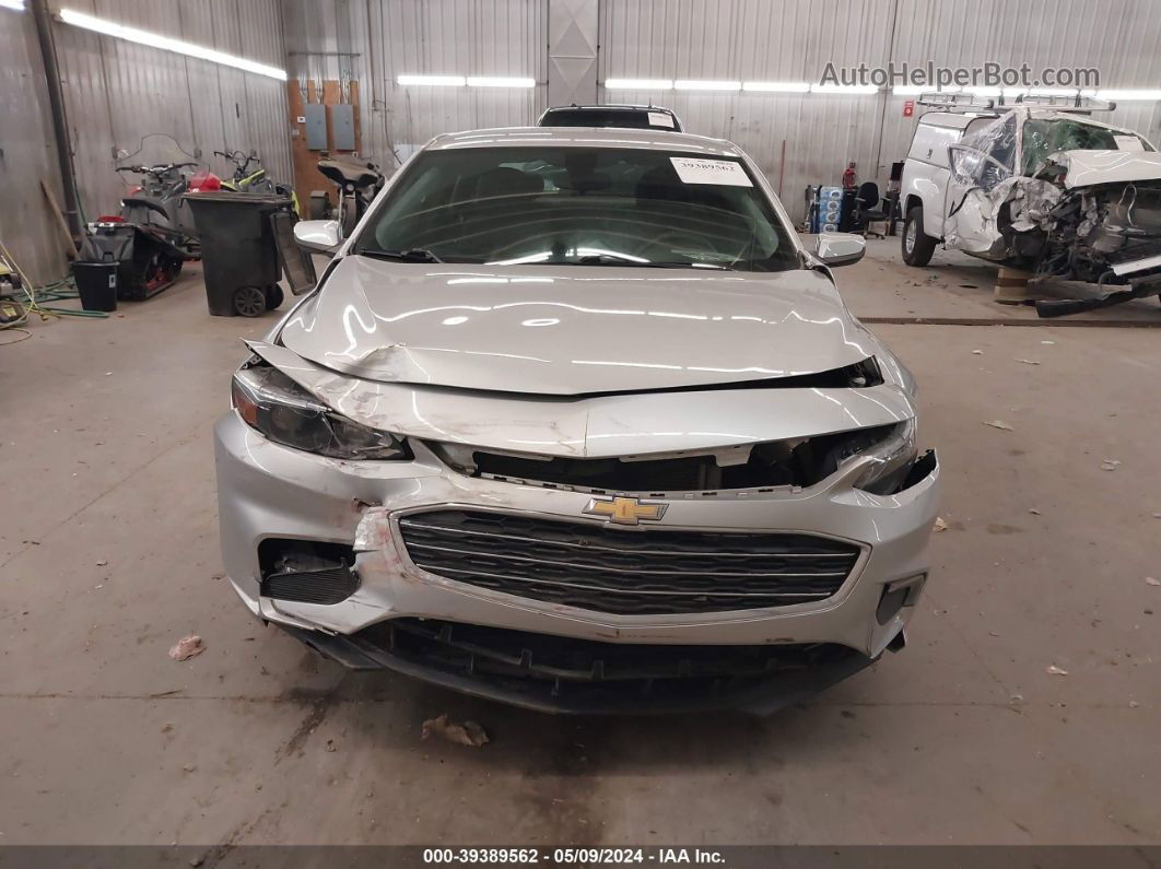 2018 Chevrolet Malibu Lt Silver vin: 1G1ZD5ST4JF137370