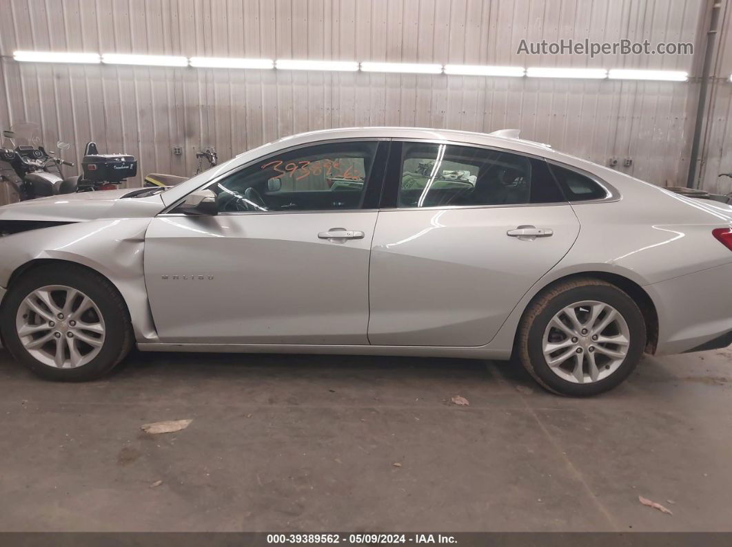 2018 Chevrolet Malibu Lt Silver vin: 1G1ZD5ST4JF137370