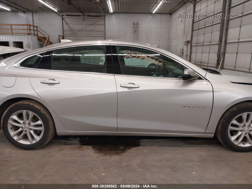 2018 Chevrolet Malibu Lt Silver vin: 1G1ZD5ST4JF137370