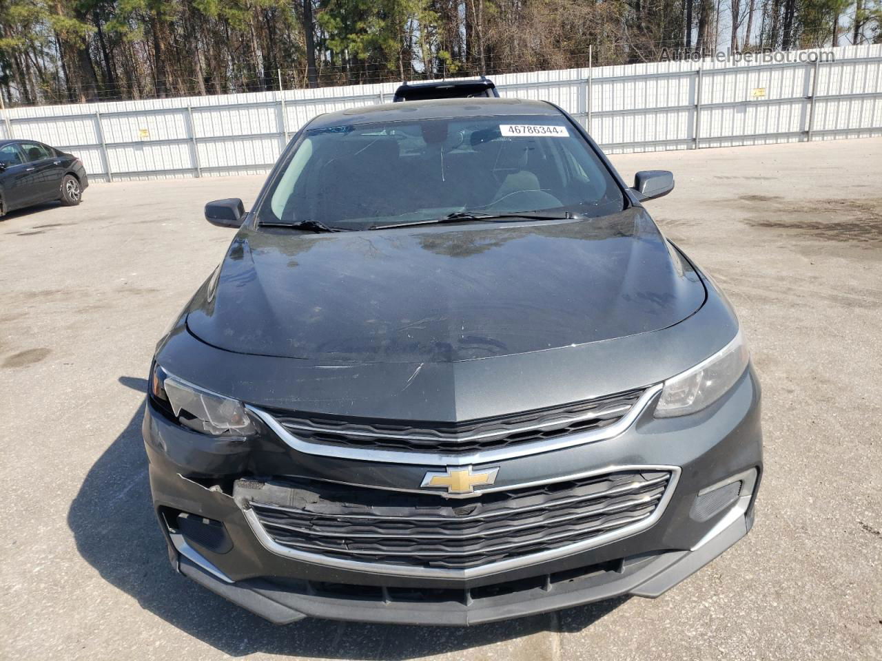 2018 Chevrolet Malibu Lt Серый vin: 1G1ZD5ST4JF142312