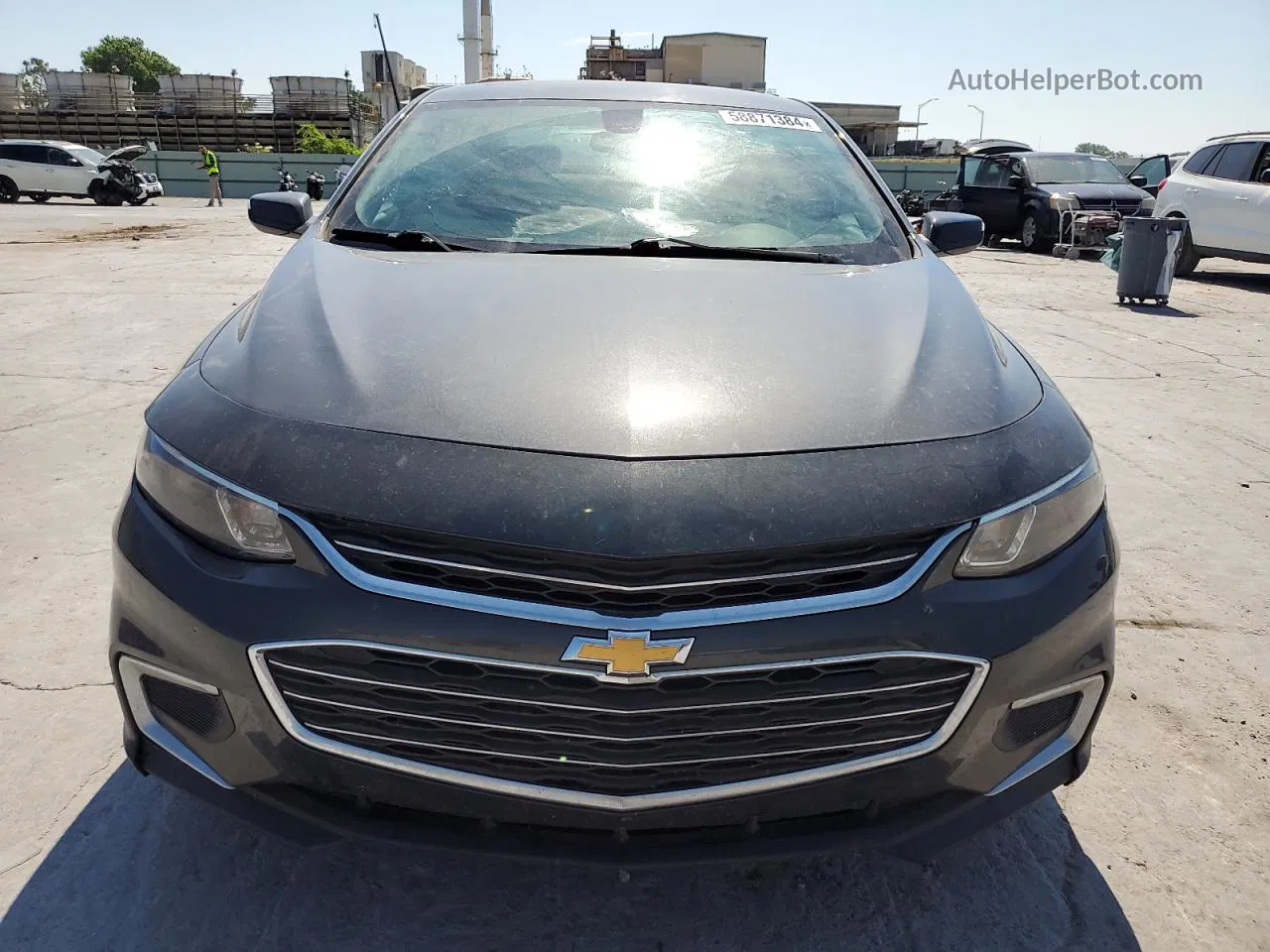 2018 Chevrolet Malibu Lt Charcoal vin: 1G1ZD5ST4JF145744