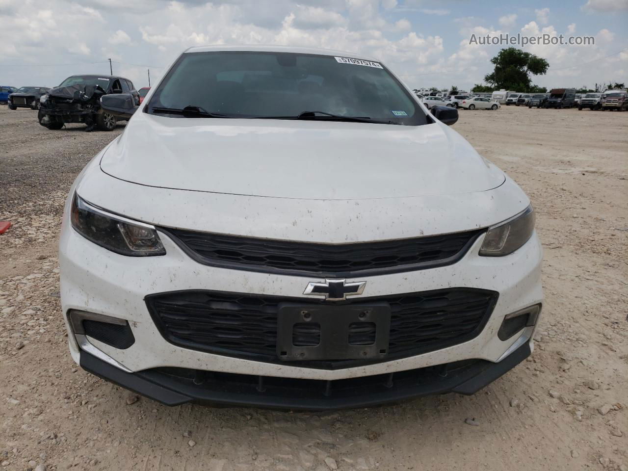 2018 Chevrolet Malibu Lt Белый vin: 1G1ZD5ST4JF147350