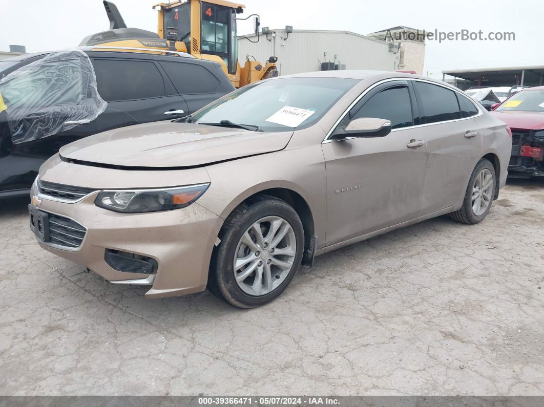 2018 Chevrolet Malibu Lt Gold vin: 1G1ZD5ST4JF180090