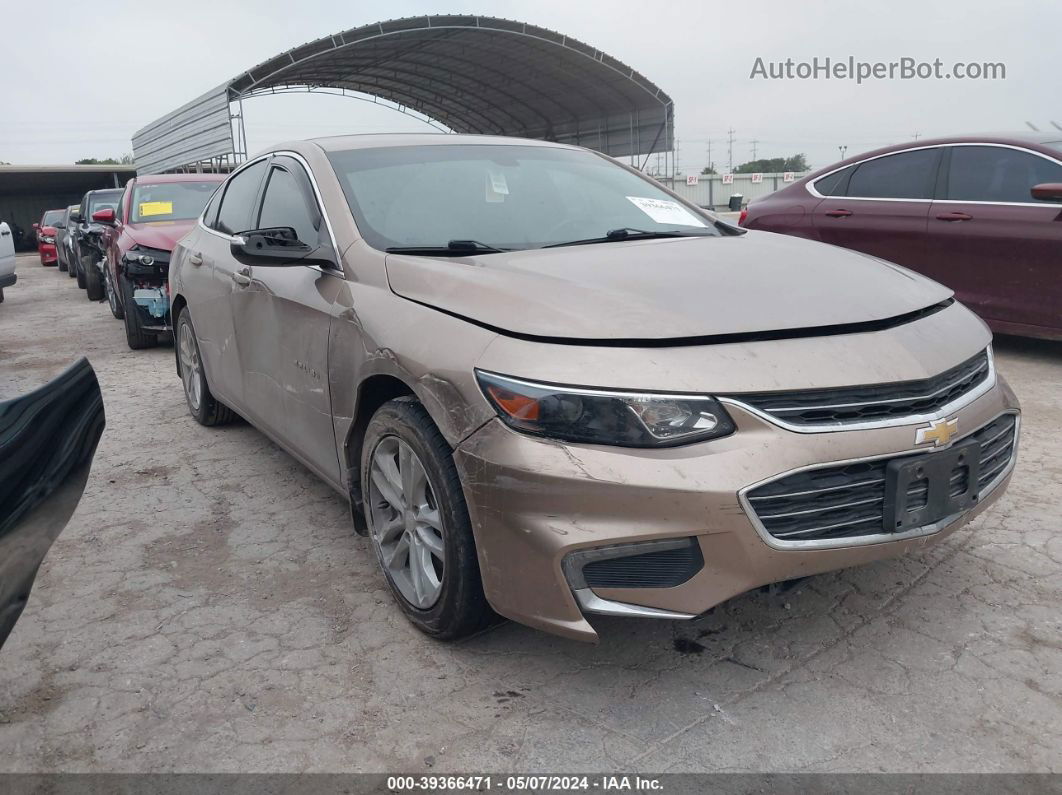 2018 Chevrolet Malibu Lt Gold vin: 1G1ZD5ST4JF180090