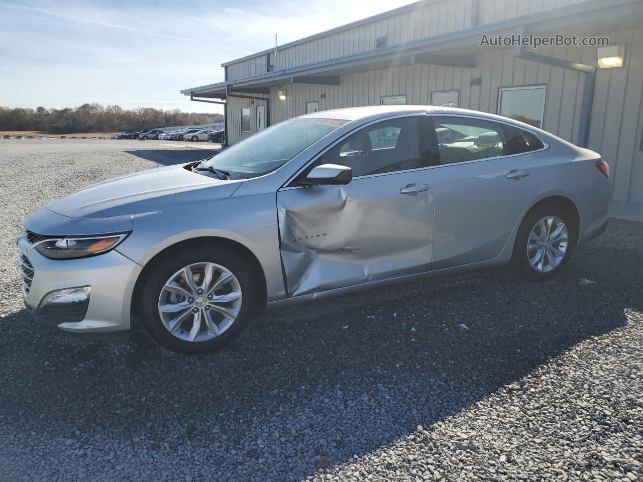 2019 Chevrolet Malibu Lt Серебряный vin: 1G1ZD5ST4KF184965