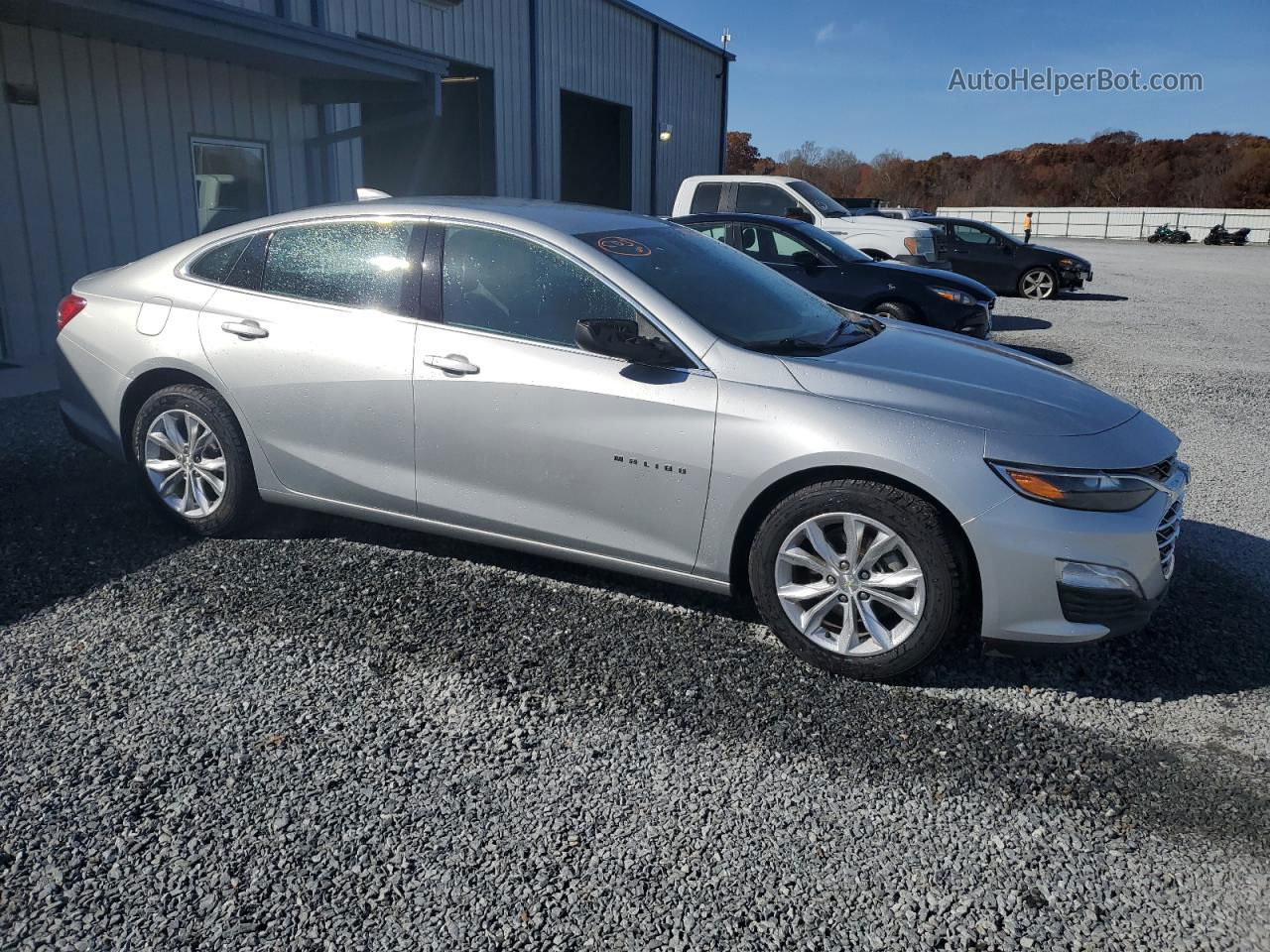 2019 Chevrolet Malibu Lt Серебряный vin: 1G1ZD5ST4KF184965