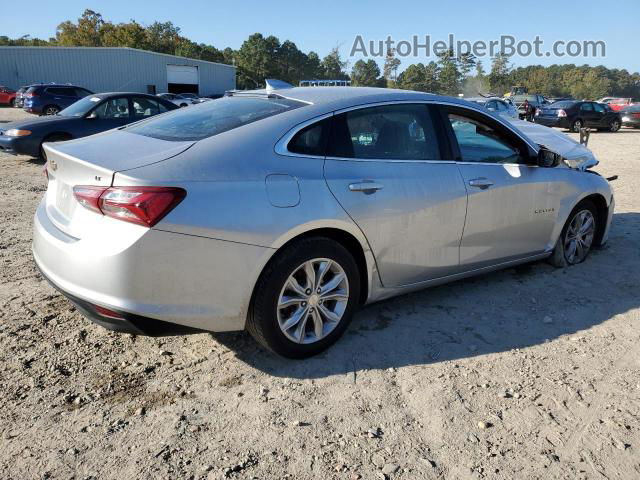 2021 Chevrolet Malibu Lt Silver vin: 1G1ZD5ST4MF003771