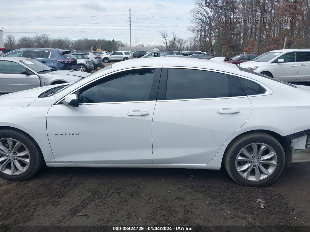 2021 Chevrolet Malibu Fwd Lt White vin: 1G1ZD5ST4MF021932