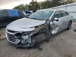 2021 Chevrolet Malibu Lt Silver vin: 1G1ZD5ST4MF022160