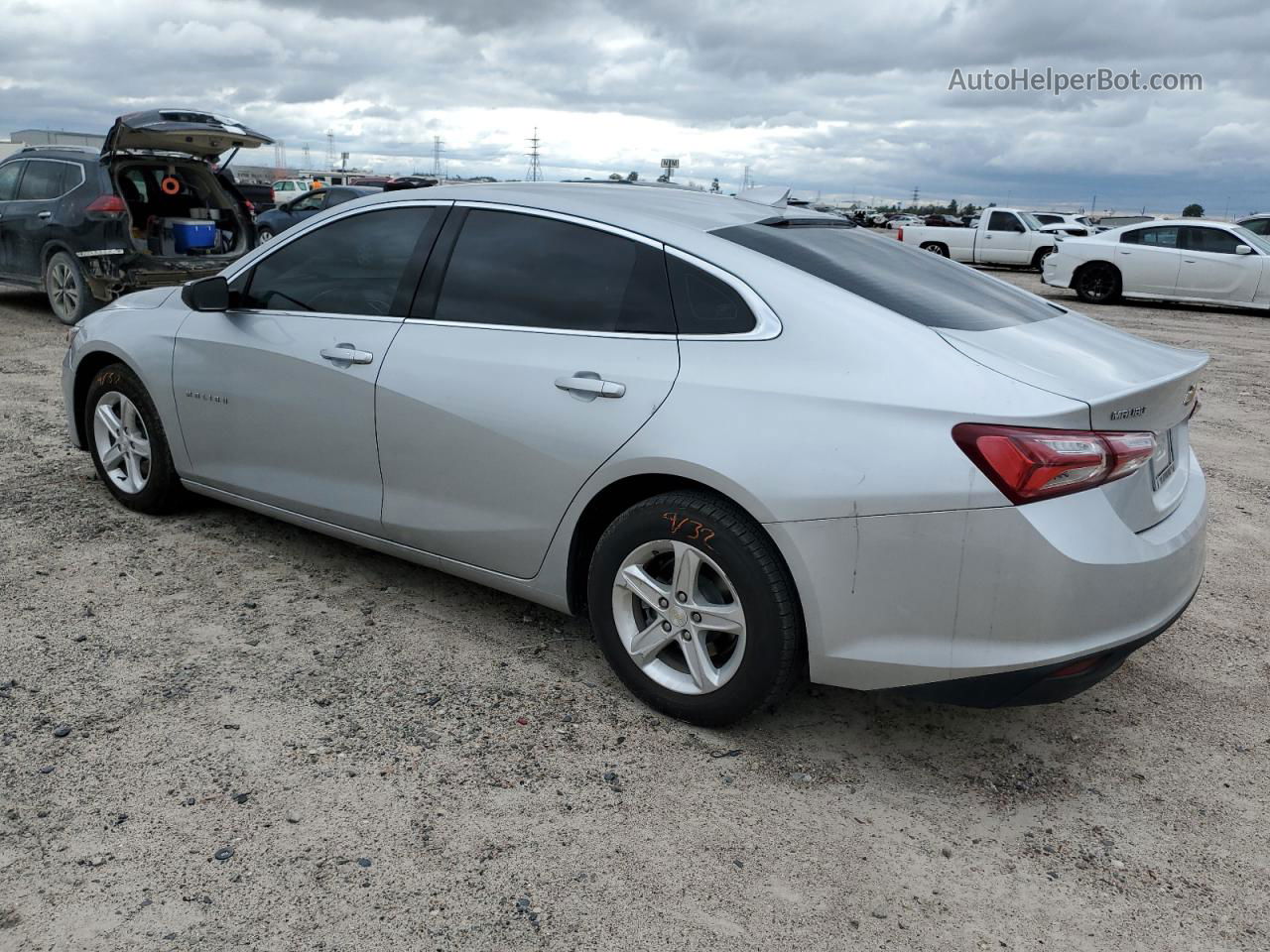 2021 Chevrolet Malibu Lt Silver vin: 1G1ZD5ST4MF022918