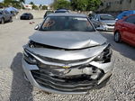 2021 Chevrolet Malibu Lt Silver vin: 1G1ZD5ST4MF024653