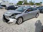 2021 Chevrolet Malibu Lt Silver vin: 1G1ZD5ST4MF024653