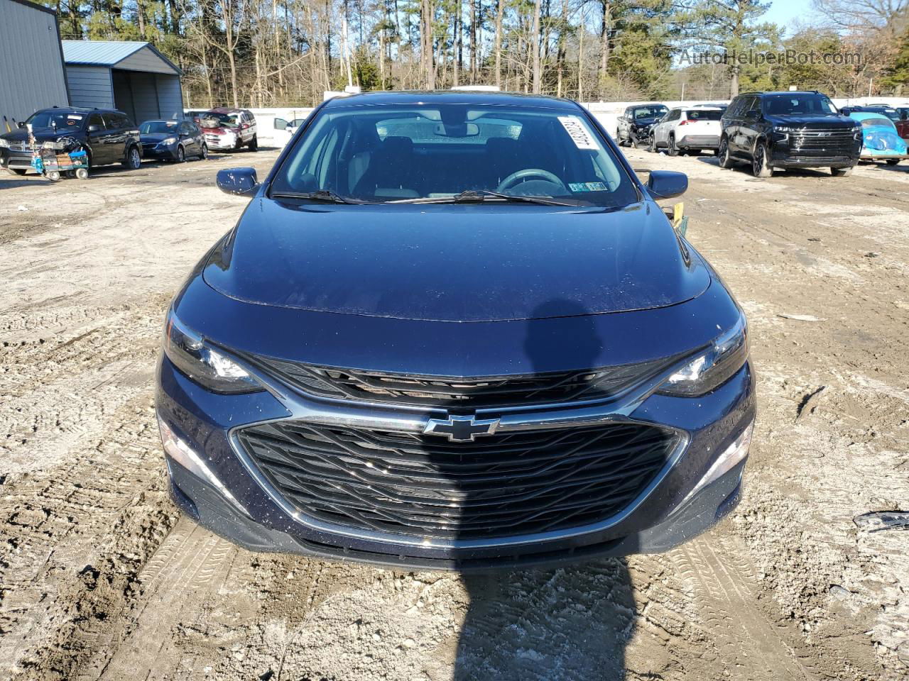 2021 Chevrolet Malibu Lt Blue vin: 1G1ZD5ST4MF058396