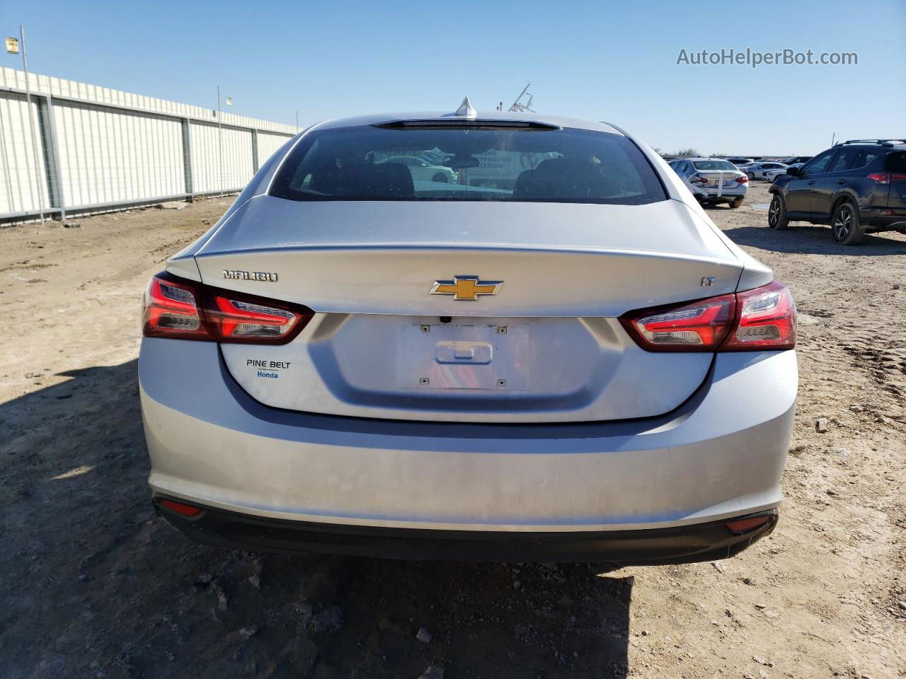 2021 Chevrolet Malibu Lt Silver vin: 1G1ZD5ST4MF060097