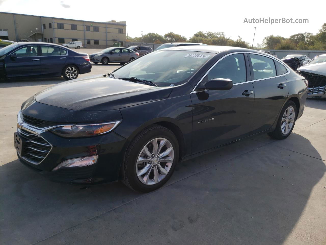 2021 Chevrolet Malibu Lt Black vin: 1G1ZD5ST4MF070404