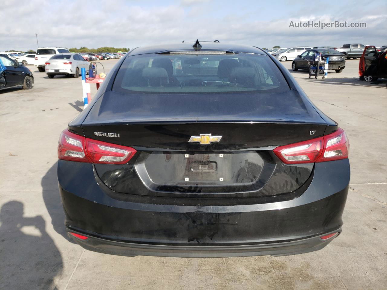 2021 Chevrolet Malibu Lt Black vin: 1G1ZD5ST4MF070404