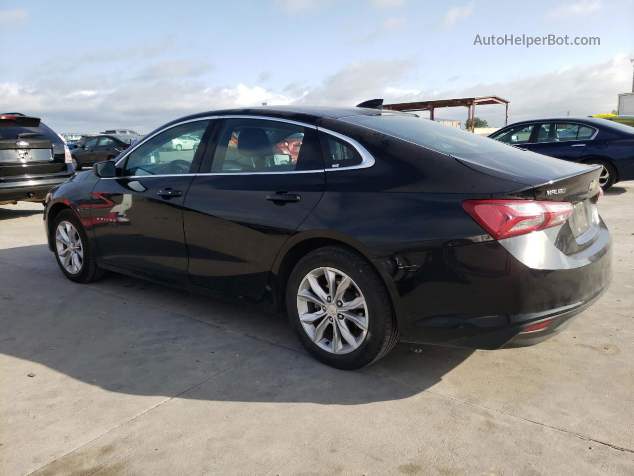 2021 Chevrolet Malibu Lt Black vin: 1G1ZD5ST4MF070404