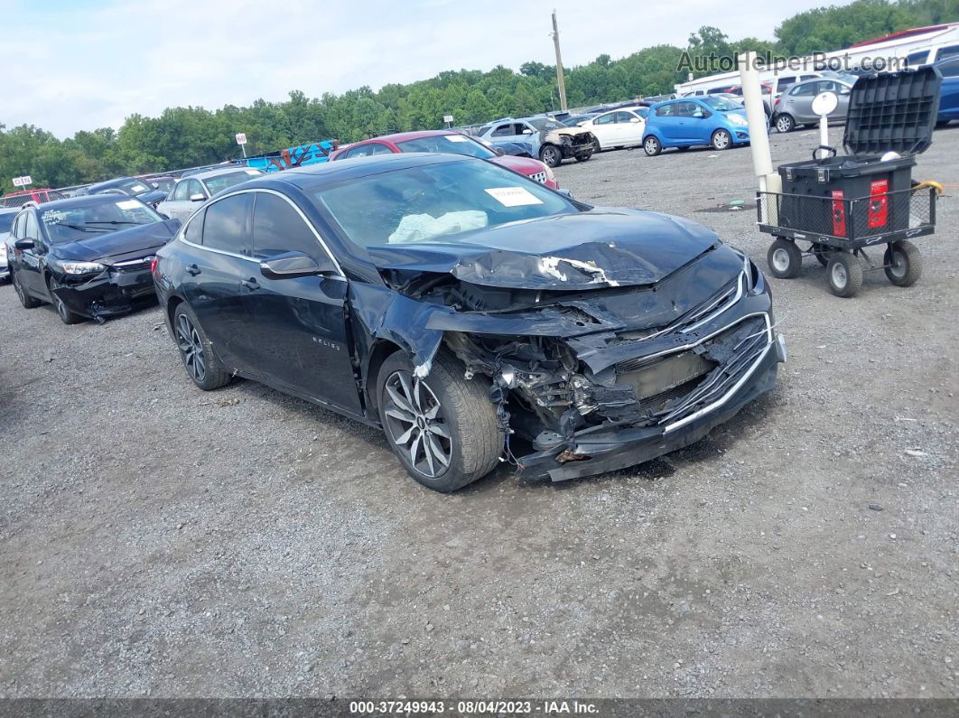 2018 Chevrolet Malibu Lt Черный vin: 1G1ZD5ST5JF114633