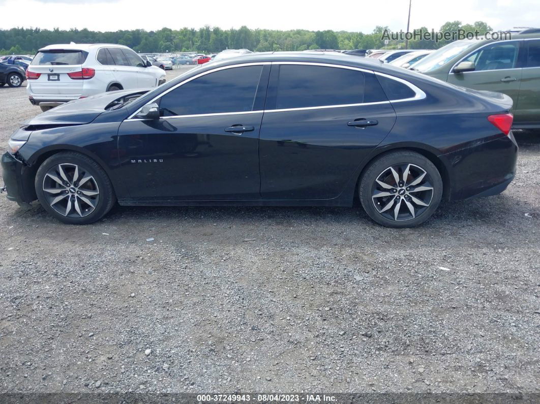 2018 Chevrolet Malibu Lt Black vin: 1G1ZD5ST5JF114633