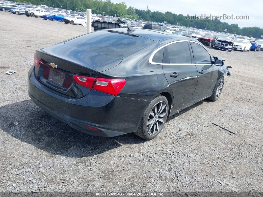 2018 Chevrolet Malibu Lt Черный vin: 1G1ZD5ST5JF114633