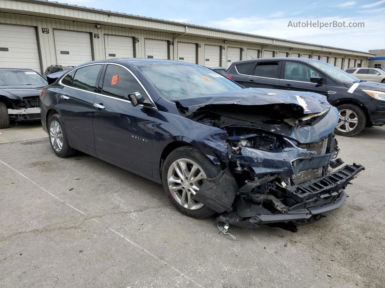 2018 Chevrolet Malibu Lt Blue vin: 1G1ZD5ST5JF127852