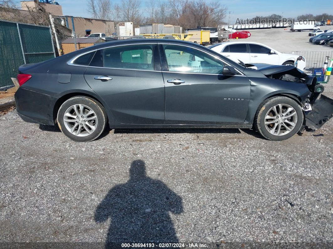 2018 Chevrolet Malibu Lt Серый vin: 1G1ZD5ST5JF128239