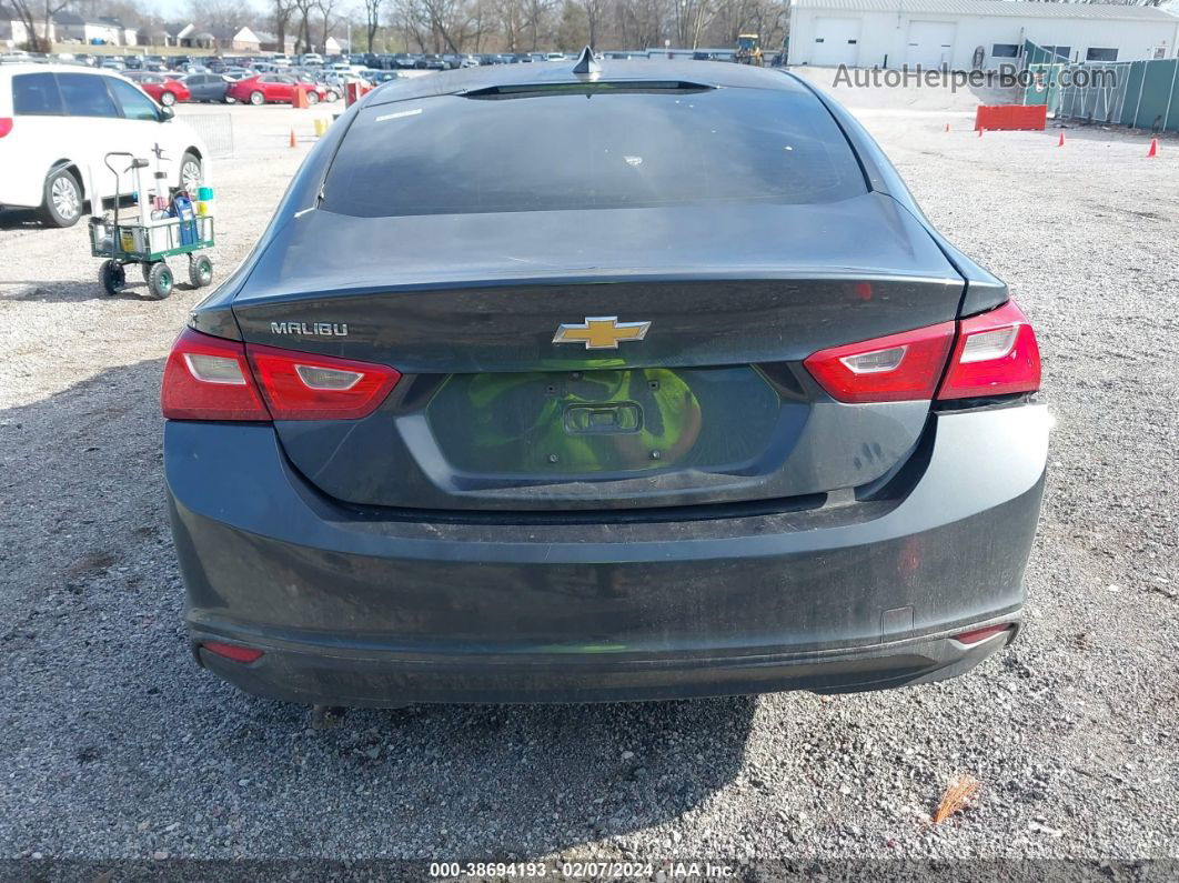 2018 Chevrolet Malibu Lt Gray vin: 1G1ZD5ST5JF128239