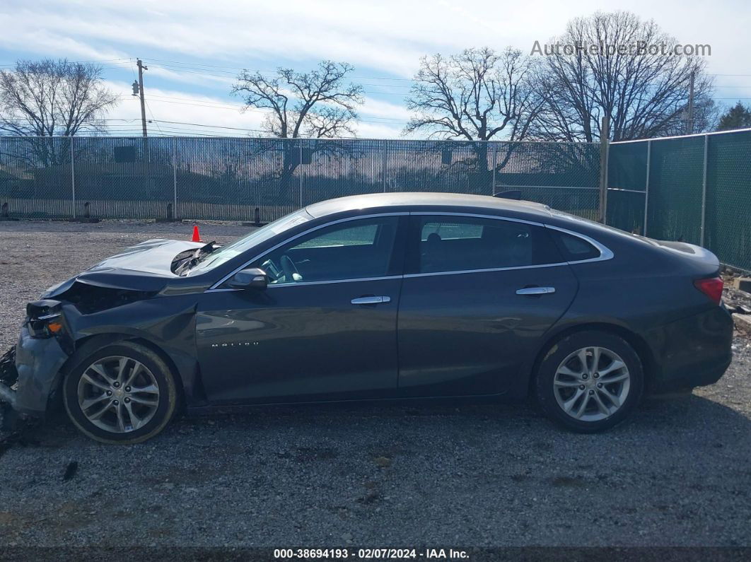 2018 Chevrolet Malibu Lt Gray vin: 1G1ZD5ST5JF128239