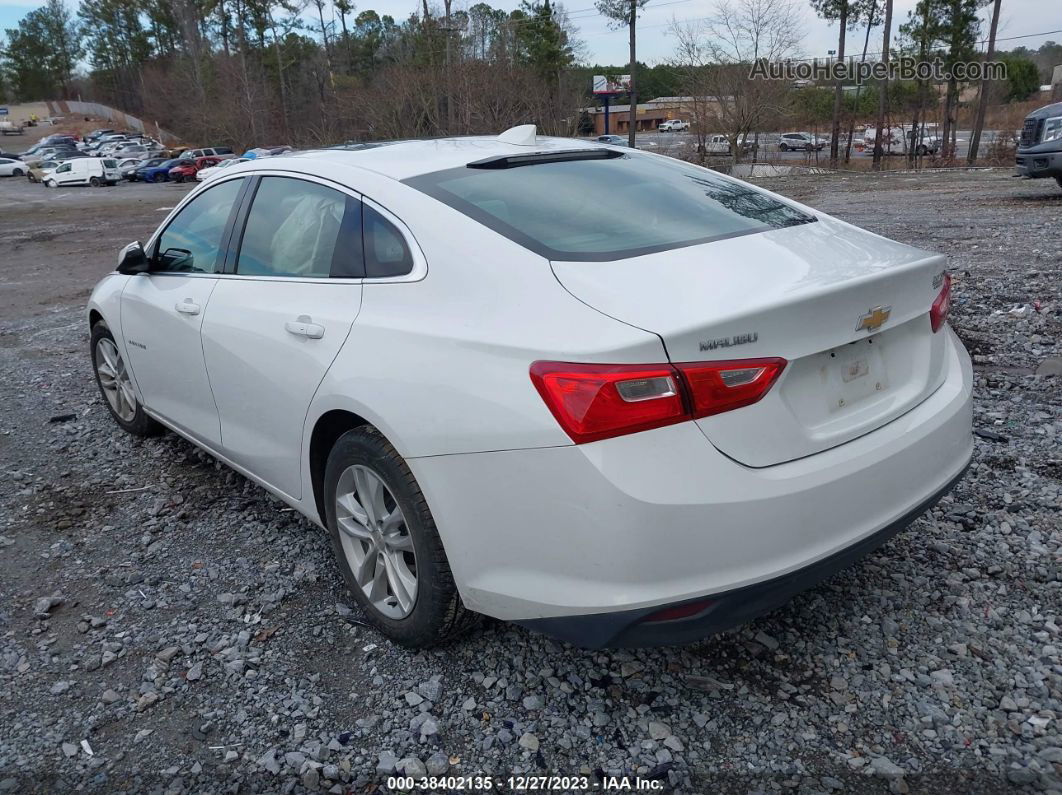 2018 Chevrolet Malibu Lt Белый vin: 1G1ZD5ST5JF130136